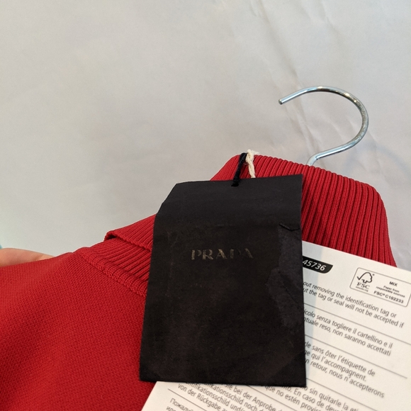Prada logo sweater S(IT36) BNWT - Picture 7 of 11